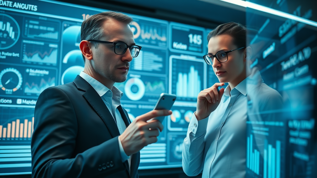 ceo consulting group data analytics dashboard with executive analysis